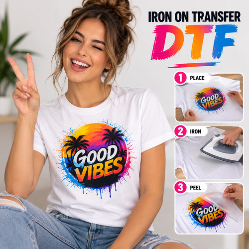 Personalised custom dtf - custom, iron