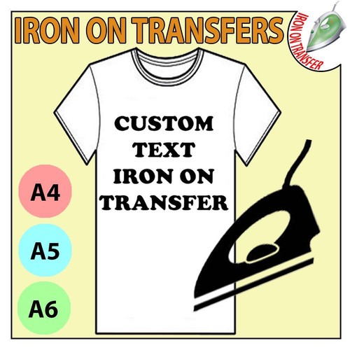 Personalised custom iron t - custom,