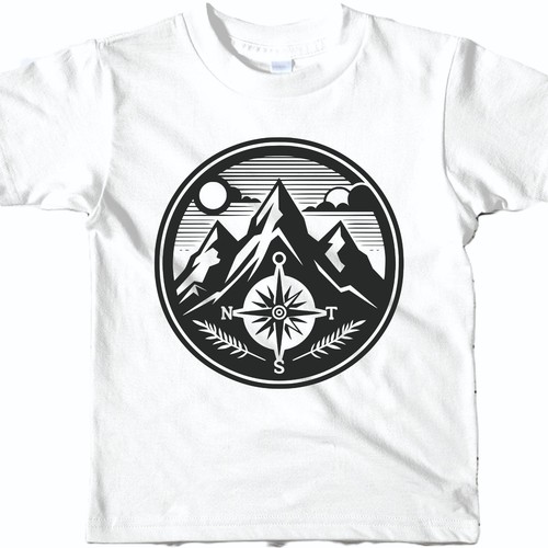 Compass mountains iron - compass,
