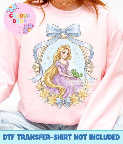 Disney princess rapunzel dtf - disney,