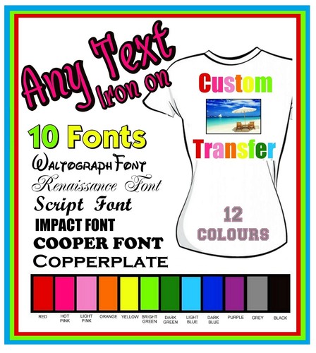 Create your own custom iron - your,