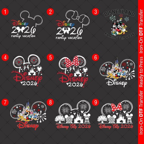 Disney trip 2026 - 2026, family