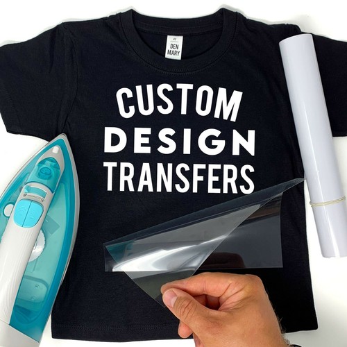 Custom design iron transfer - design, on