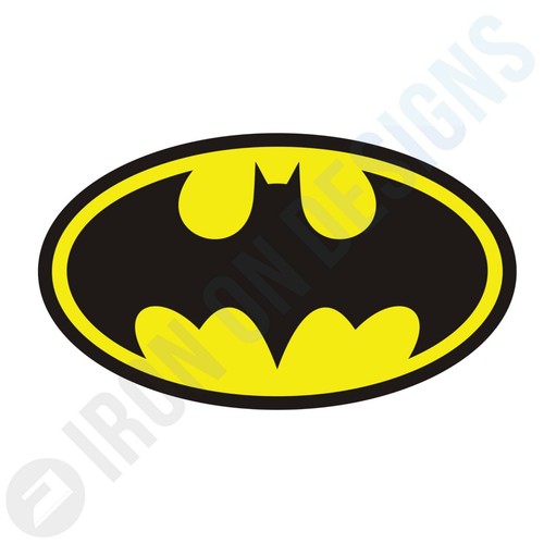 Batman logo superhero iron - batman,