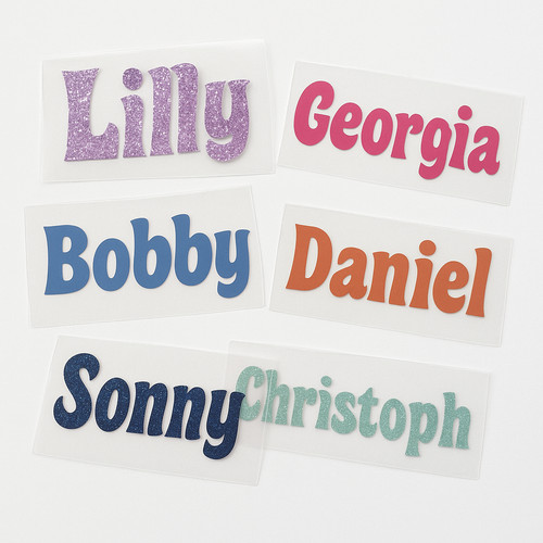 Personalised iron vinyl - iron,
