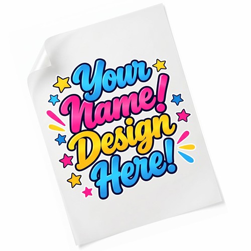 Personalised iron transfer - personalised, iron-on
