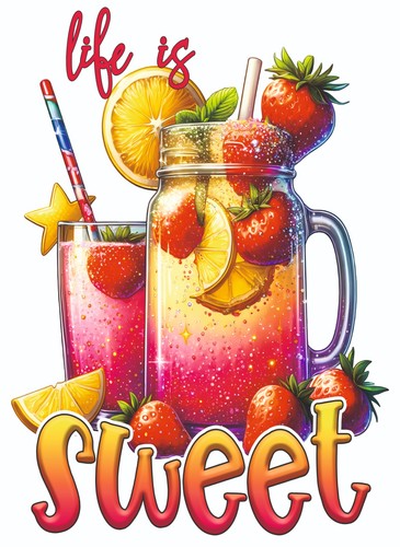 Life sweet diy iron t - sweet,