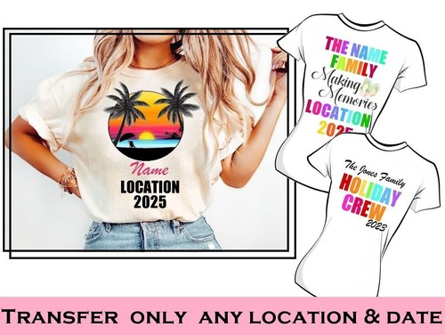 Personalised family holiday - personalised,