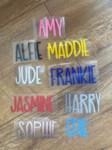 Personalised iron names - iron,