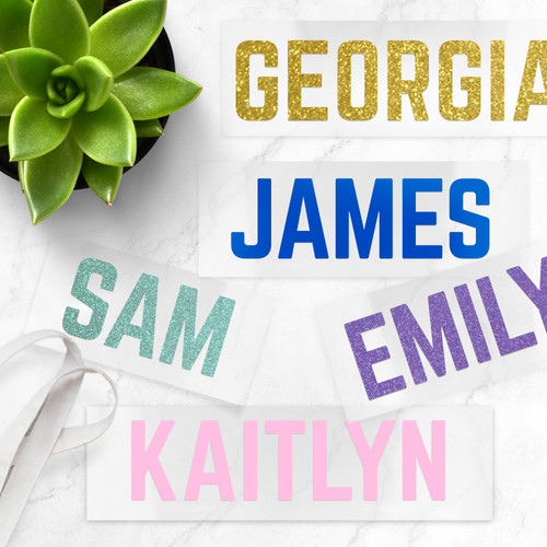 Personalised iron names - personalised,
