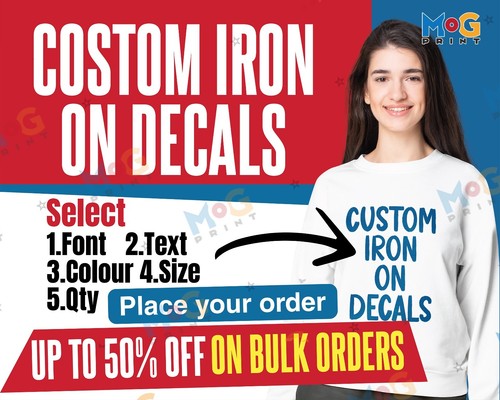 Diy iron decal shirt - iron, on