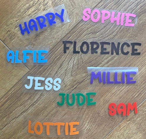 Personalised iron names - personalised,