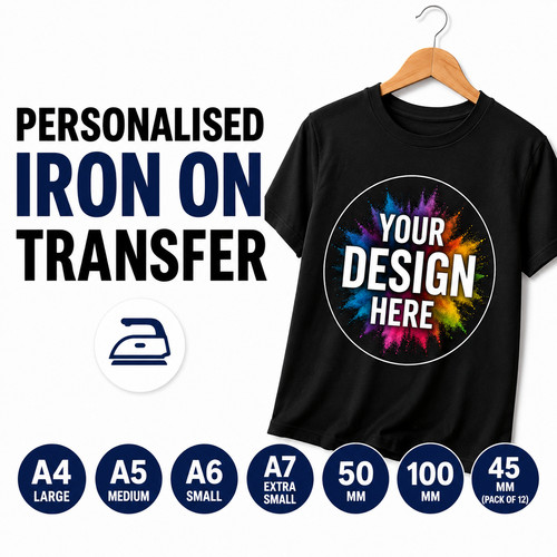 Personalised iron shirt - iron, on