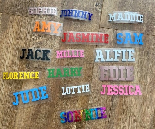 Personalised iron names - personalised,