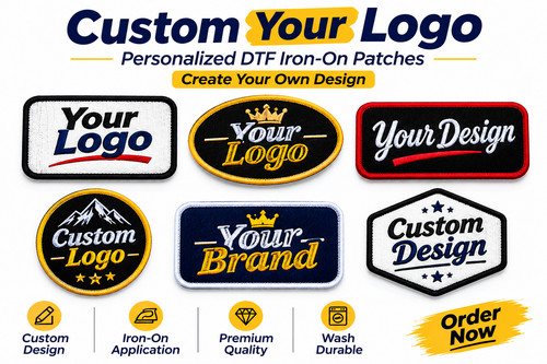 Custom dtf logo transfer - custom, iron